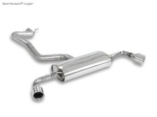Milltek Duplex Sportauspuffanlage Audi TT 8J 2.0l TFSI Frontantr. je 100mm