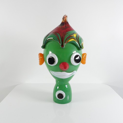 Vintage murano glas kopf - kopf, clown