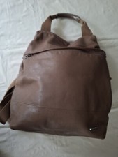 Mandarina Duck Leder Hadtasche  Rücksack braun 