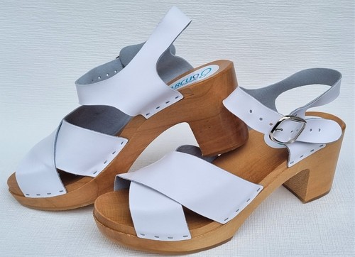 Holz clogs pantolette - clogs,