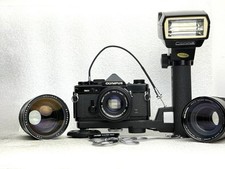 Olympus OM-2N Film Camera 35mm Olympus 50mm F1.8 Lens,  New Seals, Meter Working