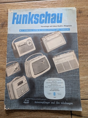 Funkschau fachzeitschrift - funkschau, f