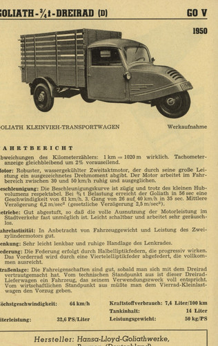 Goliath dreirad - 3/4,