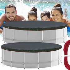 Poolabdeckung rund Abdeckplane