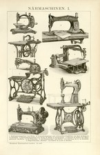 Historische Nähmaschinen