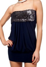 Damen Schulterfrei Tunika mit