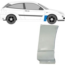 Für Ford Focus Mk1 1998-2007 Vorne Kotflügel reparatur blech Rechts