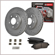 2x GEBOHRT BREMSSCHEIBEN