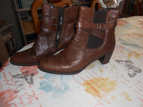 Braune stiefeletten 44 - gr.,