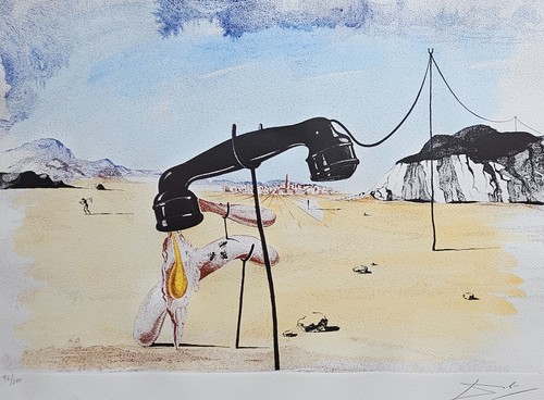 Salvador dali melting - dali, telefon