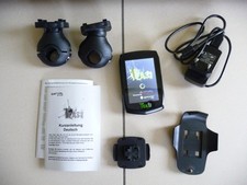 Teasi ONE, Fahrradcomputer, 2 Lenkerhalterungen, Bedienungsanleitung, Netzteil, 