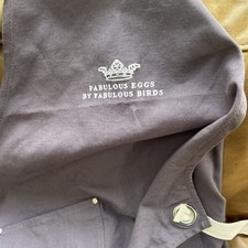 Risdon & Risdon Original Schürze 100% Baumwolle Lederriemen 