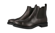 PRADA Leder Cap Toe Budapester