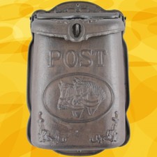 Briefkasten Eisen Wand Montage Nostalgie Vintage Geschenk Haus+Hof Geschenk