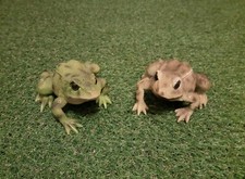Gartenfigur frosch 2er set - gartenfigur,