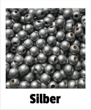 80 Perlen 8mm | Holzperlen |