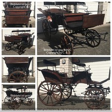 Einspänner - Pferdekutsche - Ponykutsche - Doktorwagen - Jagdwagen -