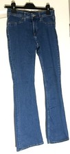 H&M Mädchen Schlagjeans blau