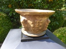 Apotheken Mörser antik 1,8 kg Bronze ohne Pistill, Durchmesser 12 cm Höhe 7,5 cm