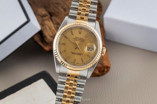 Rolex datejust stahl gold - 36, /