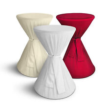 Stehtischhusse Ø60x145cm Stretchhusse Tischhusse Bistrotisch Stehtisch Stretch