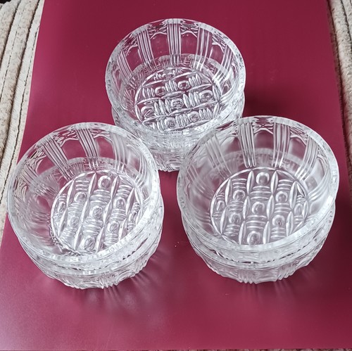 Dessertschalen glas - 6, dessertschalen,