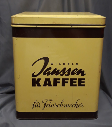Alte kaffeedose wilhelm - kaffeedose,