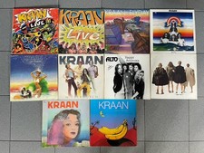 KRAAN 10 LP Sammlung Schallplatten guter Zustand, VG+ bis VG-
