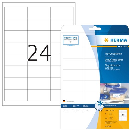 Herma tiefkühletiketten - herma,