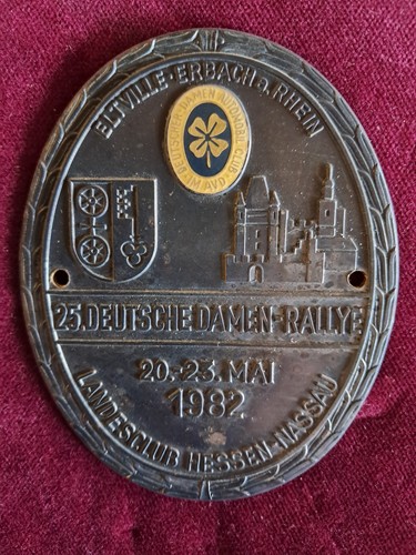 Alte auto plakette ddac - ddac, damen
