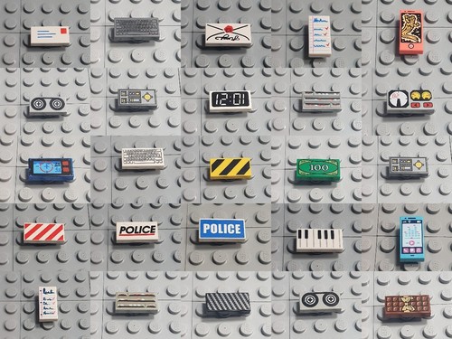 Lego fliese tile bedruckt - lego®,