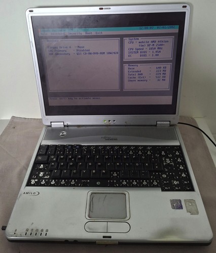 Fujitsu siemens amilo 7600 - amilo, k