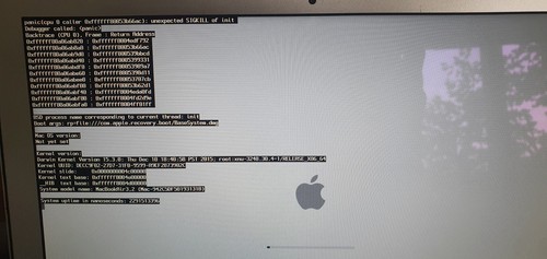 Mac book air - air, defekt