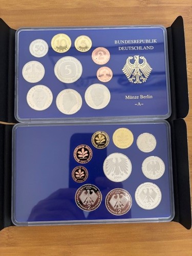 Brd kursmünzensatz pp - brd,