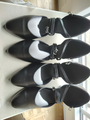 Tanzschuhe damen 2 paar - tanzschuhe, 38,5(2