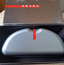 PRADA graue Sonnenbrille/Brille Hartschale