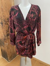 Zara trf Tunika Mini Kleid Schlange Gr. L 40 