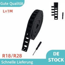 1M Nylon Brücke Typ Openable Drag Chains Energiekette Schleppkette R18 R28