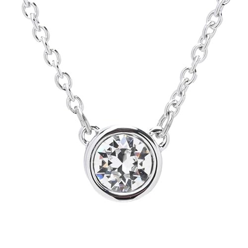 Swarovski imber halskette mit - imber,