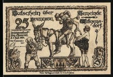 Notgeld Wittgensdorf 1921, 25