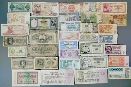 Alte banknoten konvolut - alte,