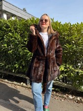 Pelz Nerz Jacke  Mantel  Gr