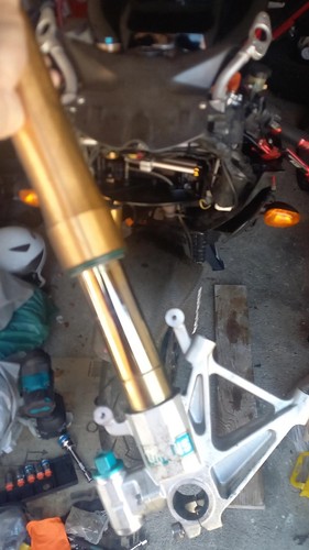 Ohlins radial gabel - ohlins, aprilia