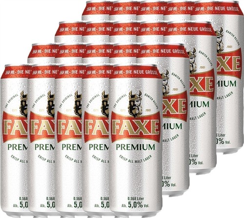 20x faxe bier - 20x,