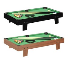 Mini Billardtisch Holz Billlard Tisch mit Zubehör Kinder Billard Spieltisch Neu