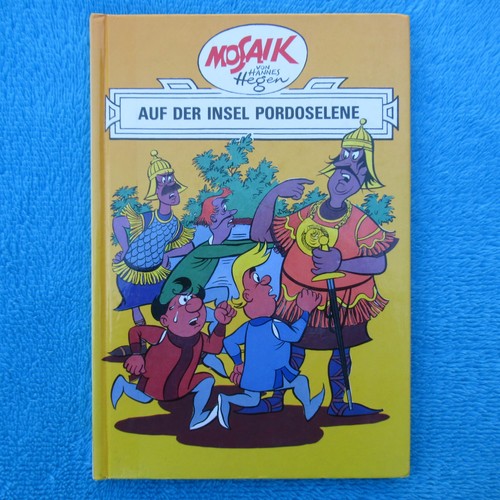 Mosaik buch auf der insel - mosaik,