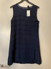 H&M Kleid Dunkelblau Gr. 40