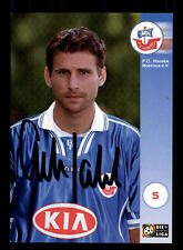 7 Autogrammkarten Hansa Rostock 2000-01 Original Signiert+A 156834