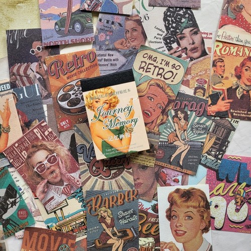 Retro vintage werbung - retro,