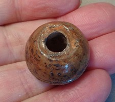 Mittelalterlicher spinnwirtel - mittelalterlicher,